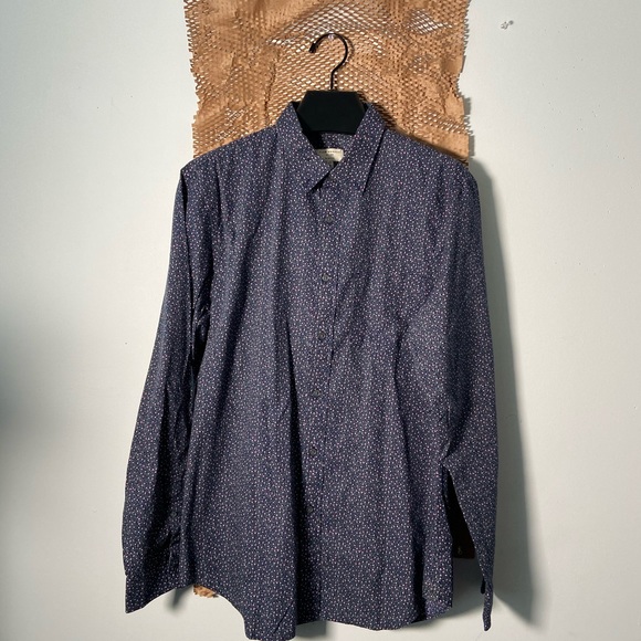 CLUB MONACO | Long sleeve floral shirt - Picture 1 of 3